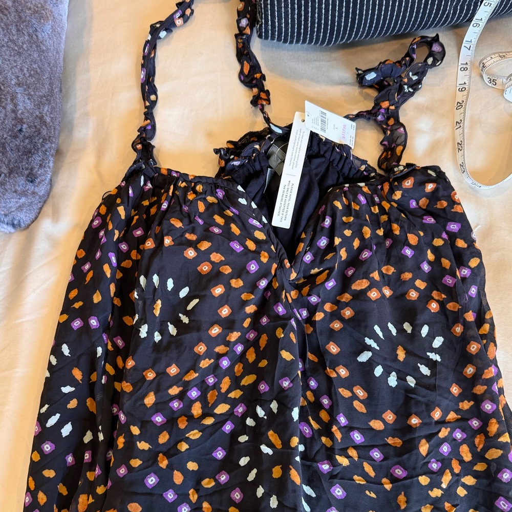 Anthropologies dress long georgette